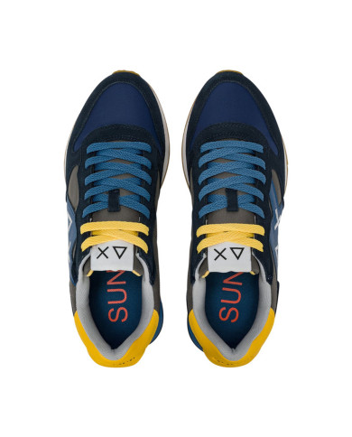 SNEAKERS SUN68 UOMO JAKI 2.0 BICOLOR NAVY BLUE/INCHIOSTRO Z36116 0799 