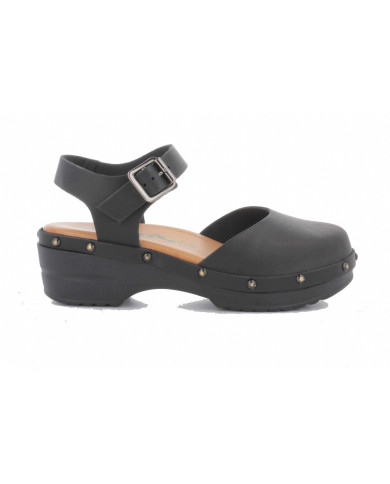 SABOT BIONATURA DONNA  R GAUCHO OIL NERO 77C2071R-GOINER