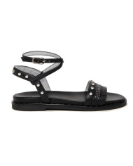SANDALO NEROGIARDINI DONNA TAMIGI NERO TR TEULADA  NERO E307620D/100