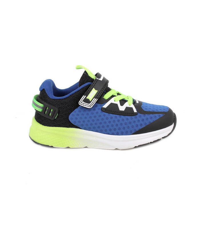 SNEAKERS PRIMIGI BAMINO T.RETE/NAPPA PU ROYAL/NERO 1458144  