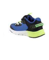 SNEAKERS PRIMIGI BAMINO T.RETE/NAPPA PU ROYAL/NERO 1458144  