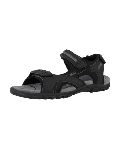 SANDALI  GEOX UOMO  U S.STRADA D - NBK SIN+VIT.SIN  MUSH/BLACK U8224D 0EKBC CB39B