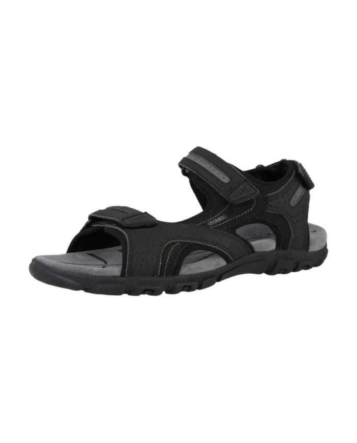 SANDALI  GEOX UOMO  U S.STRADA D - NBK SIN+VIT.SIN  MUSH/BLACK U8224D 0EKBC CB39B