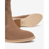 STIVALETTI CON TACCO NEROGIARDINI DONNA VELOUR MOU TR BASILEA 828 NATURALE TACCO 5CM E615121D/442