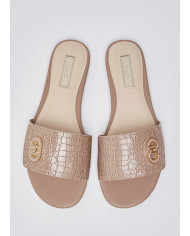 CIABATTE LIU JO DONNA SANDY 03 - SLIPPER CALF SADDLE SA6127P0102S3804