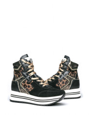 SNEAKER ALTA NERO GIARDINI DONNA NERO I013292D/100