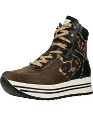 SNEAKERS ALTA NERO GIARDINI DONNA SEBRING MILITARE I013293D/510