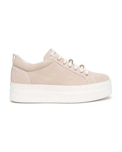 SNEAKERS NEROGIARDINI DONNA VELOUR ROSA PU.MONOD.FIUMARA E615310D/671
