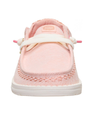 MOCASSINO HEY DUDE DONNA WENDY BREAK SURF JERSEY ROSE DUST/MULTI HD.45217 7BW 