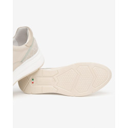 SNEAKERS NEROGIARDINI DONNA VELVET MILK 1039 VELVET MILK 1039 T.GIOVE SAFARI/LATTE E615190D/710
