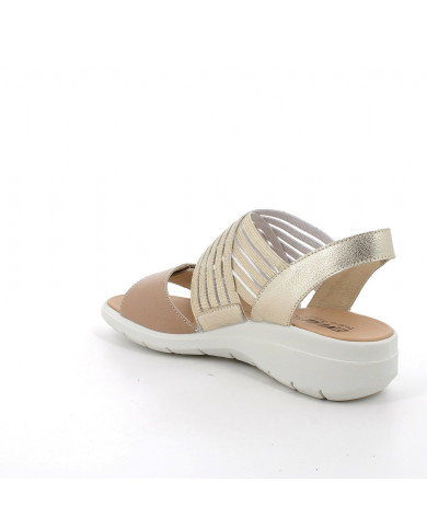 SANDALO CON ZEPPA ENVAL SOFT DONNA CAPRA TAMPONATA CORDA 7777122