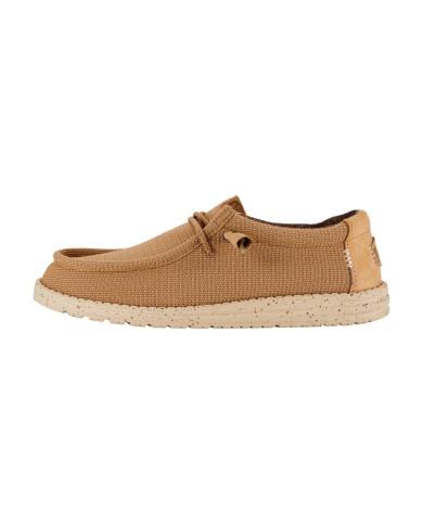 MOCASSINO HEY DUDE UOMO WALLY SPORT MESH TAN/WHITE HD.40403 25W