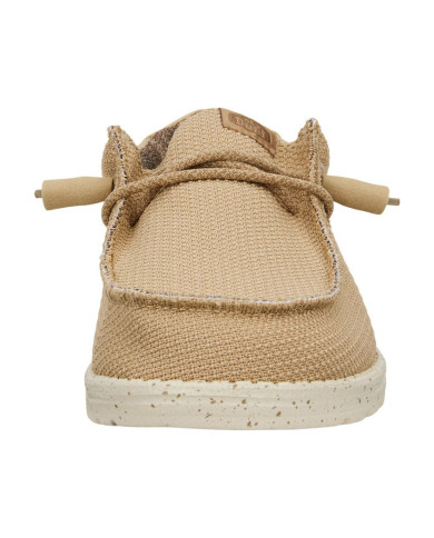 MOCASSINO HEY DUDE UOMO WALLY SPORT MESH TAN/WHITE HD.40403 25W