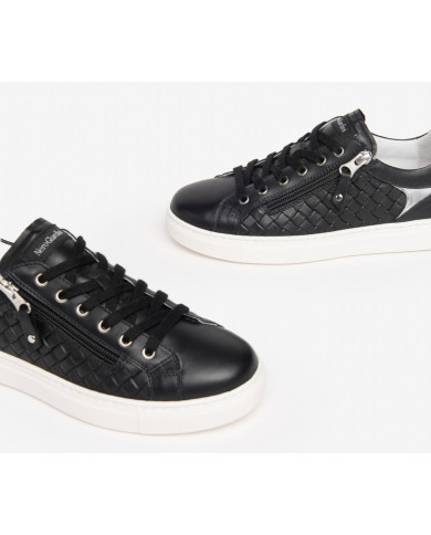 SNEAKERS NEROGIARDII DONNA GUANTO NERO GUANTO NERO T.BRILL E306502D/100