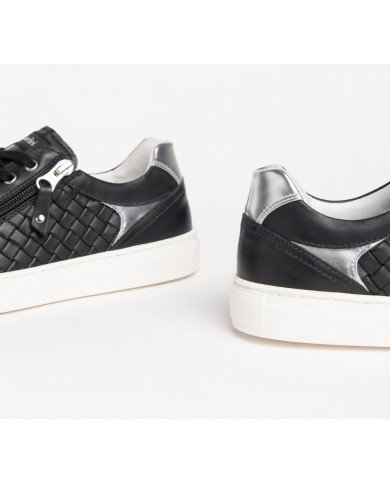 SNEAKERS NEROGIARDII DONNA GUANTO NERO GUANTO NERO T.BRILL E306502D/100