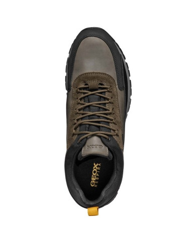 SNEAKERS GEOX UOMO U DORAY B ABX B - TUMB.SYNT.LE MILITARY/BLACK U260MB 0BUME C0498