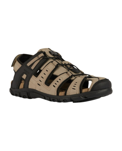 SANDALI GEOX UOMO U S.STRADA C - NBK SINT. LT TAUPE  U4524C 000EK C6738