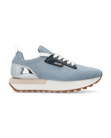 SNEAKERS LIU JO DONNA EVELYN 916 - SNEAKER KNIT/METALLIC AIR BA6067TX525S3954