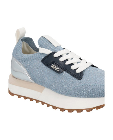 SNEAKERS LIU JO DONNA EVELYN 916 - SNEAKER KNIT/METALLIC AIR BA6067TX525S3954