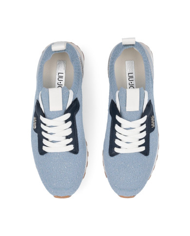 SNEAKERS LIU JO DONNA EVELYN 916 - SNEAKER KNIT/METALLIC AIR BA6067TX525S3954