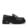 MOCASSINO CULT DONNA SLASH 4215 LOW W LEATHER BLACK CLW421500