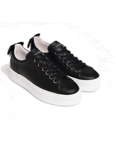 SNEAKERS NEROGIARDINI DONNA GUANTO NERO PU.MONOD.CAPRAIA 927 E306520D/100