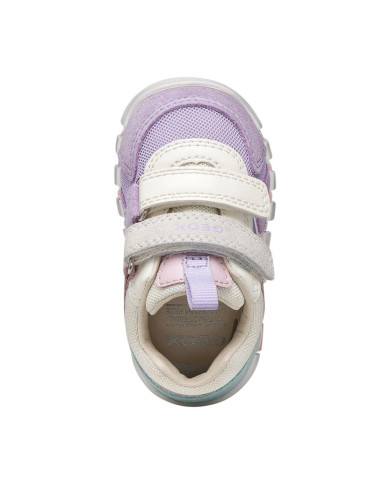 SNEAKERS GEOX PRIMI PASSI  BABY BAMBINA B IUPIDOO LAVANDER/WHITE B3558C 02214 C8Q1Z