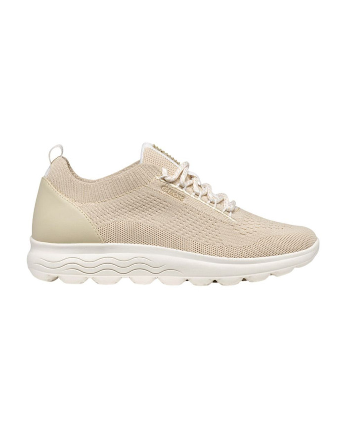 SNEAKERS GEOX DONNA D SPHERICA A - TESS. A TAUPE CHIARO MAGLIA D15NUA 0006K C6738 