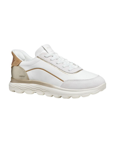 SNEAKERS GEOX DONNA D SPHERICA PLUS WHITE/OFF WHITE D657MA 09B22 C1352                
