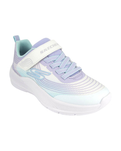 SNEAKERS SKECHERS BAMBINA ADVANCE BIANCO 303575L WLVM