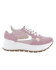 SNEAKERS IGI&CO DONNA SCAMOSCIATO/TESSUTO GLITTER ROSA CHIFFON 5663533