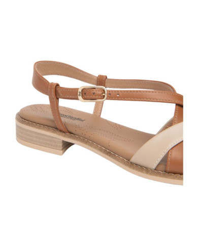 SANDALO CON TACCO NEROGIARDINI DONNA TAMIGI LINO T.BRILL PLATINO 6074 ARMENIA COGNAC TR BEVAGNA E615890D/453