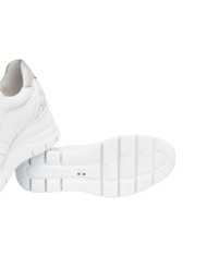 SNEAKERS NEROGIARDINI DONNA CILE BIANCO T.GIOVE BIANCO/GRIGI ETOILE ARGENTO EVA AGOSTA E615221D/707