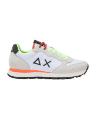 SNEAKERS SUN68 UOMO TOM FLUO BIANCO Z36102 73