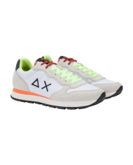 SNEAKERS SUN68 UOMO TOM FLUO BIANCO Z36102 73
