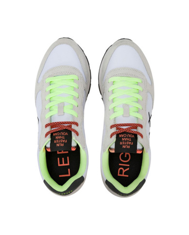 SNEAKERS SUN68 UOMO TOM FLUO BIANCO Z36102 73