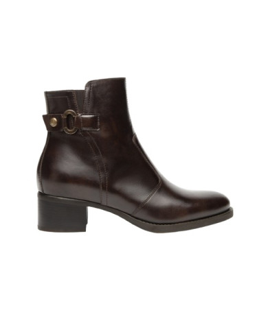 STIVALETTO NEROGIARDINI DONNA MANOLETE CUOIO TR BRESCIA 894 T.MORO TACCO 4CM I513843D400