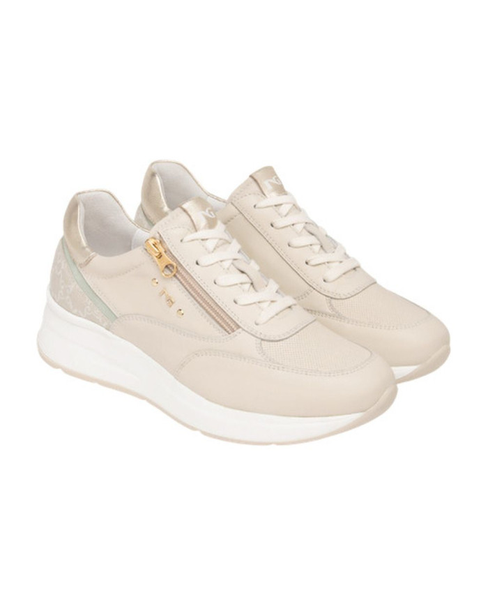 SNEAKERS NEROGIARDINI DONNA VELVET MILK 1039 VELVET MILK 1039 T.GIOVE SAFARI/LATTE E615190D/710