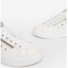 SNEAKERS NEROGIARDINI DONNA PELLE BIANCO PLATFORM 5CM E306541D/707