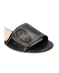 CIABATTE LIU JO DONNA SANDY 03 - SLIPPER CALF BLACK SA6127P010222222