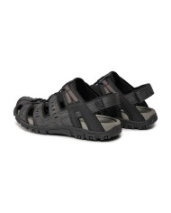 SANDALI GEOX UOMO U S.STRADA C - SINT.CERATO BLACK  U4524C 000ME C9999