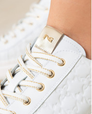 SNEAKERS NEROGIARDINI DONNA SKIPPER BIANCO E409915D707