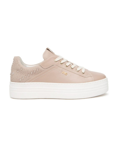 SNEKAERS NEROGIARDINI DONNA NAPPA PANDORA FEMME  VELOUR FEMME ETOILE SATURN PU.MONOD.CAP E615300D/677 