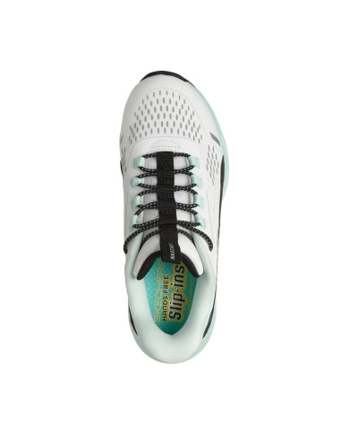 SNEAKERS SKECHERS DONNA GLIDE STEP VISTA LANE BIANCO 303654L WBTQ