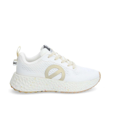SNEAKERS NO NAME DONNA CARTER FLY W  WHITE/MAT GOLD  LNVD MEMT A0     