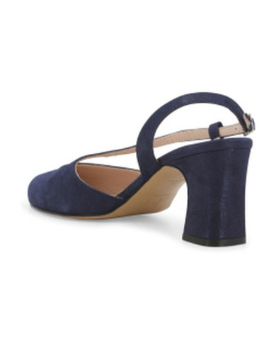 DECOLLETE' MELLUSO DONNA BLU DRILL ABYSS IN CAMOSCIO X517Q ABYSS