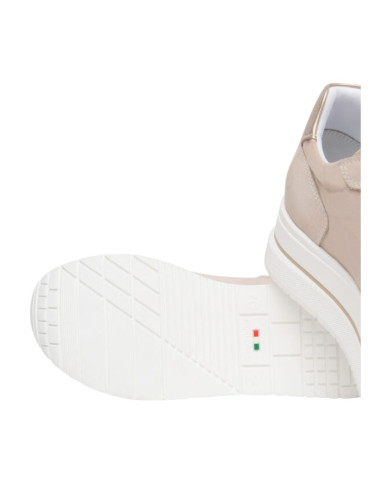 SNEAKERS NEROGIARDINI DONNA VELOUR COL.FEMMEETOILE COL.SATURNT.BRILL COL.PLATINO E615200D/677