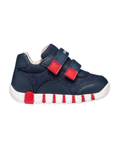 SNEAKERS GEOX PRIMI PASSI BAMBINO BABY  B IUPIDOO BOY C - JEANS+GEOBUC