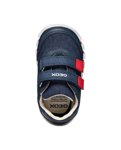 SNEAKERS GEOX PRIMI PASSI BAMBINO BABY  B IUPIDOO BOY C - JEANS+GEOBUC