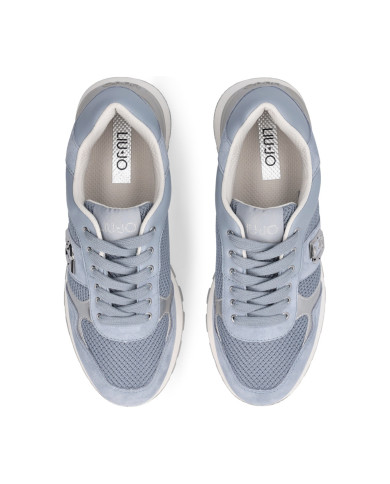 SNEAKERS LIU JO DONNA AMAZING 43 BIS - SNEAKER COW SUEDE/MESH AIR BA6031PX027S3954